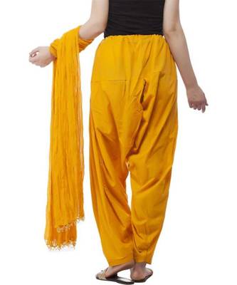 multicolor cotton Patiala with cotton Dupatta 4