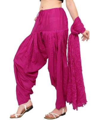 multicolor cotton Patiala with cotton Dupatta 3
