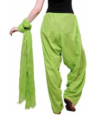 multicolor cotton Patiala with cotton Dupatta 4