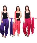 multicolor cotton Patiala with cotton Dupatta