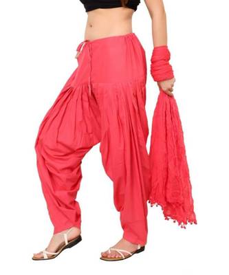 multicolor cotton Patiala with cotton Dupatta 3