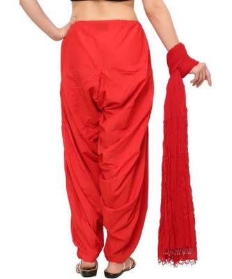 multicolor cotton Patiala with cotton Dupatta 4