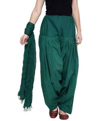 multicolor cotton Patiala with cotton Dupatta 2