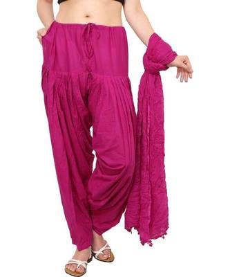multicolor cotton Patiala with cotton Dupatta 2