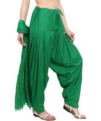 multicolor cotton Patiala with cotton Dupatta 3