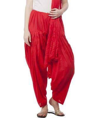 multicolor cotton Patiala with cotton Dupatta 2