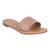 suede Stylish Embriodery blue Flat Sandal For Women
