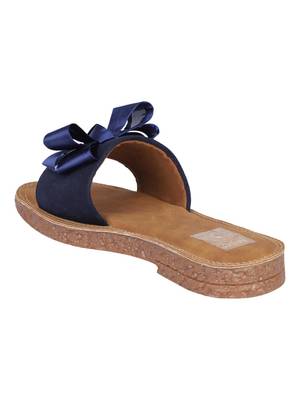 suede Stylish Fancy grey Flat Sandal For Women 3
