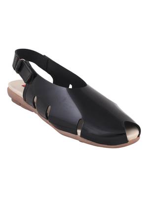 leatherette Stylish pink Flat Sandal For Women 1