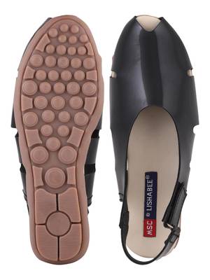 leatherette Stylish pink Flat Sandal For Women 4