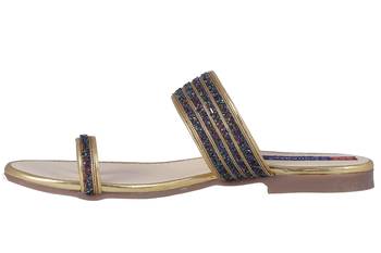 Blue stylish Fancy Sandals for women 3