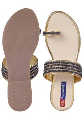 Blue stylish Fancy Sandals for women 5