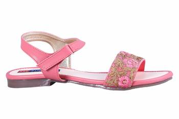 stylish fancy Pink Flat Sandals For women 2