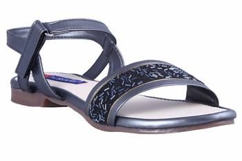 stylish fancy grey   Flat Sandals For women 1