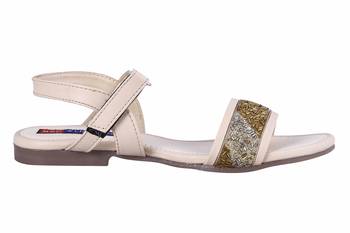 stylish fancy beige  Flat Sandals For women 2