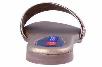 stylish fancy Blue Flat Sandals For women 4