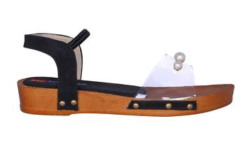 Women Black  Sandals 2