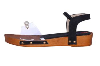 Women Black  Sandals 3