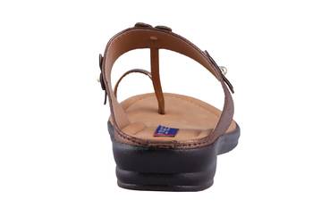 Women  Copper  one toe Sandal 4