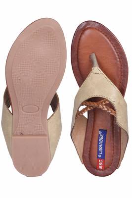 Women beige Sandal 5