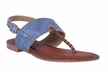 Women  Blue Sandals 1
