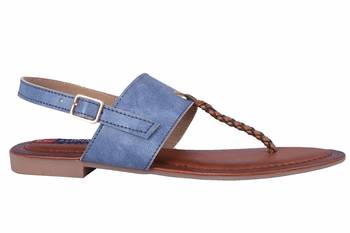 Women  Blue Sandals 2