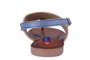 Women  Blue Sandals 4