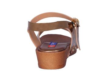 Women  Gold Sandal 4