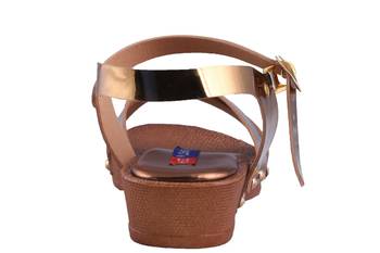 Women  Copper Sandal 4
