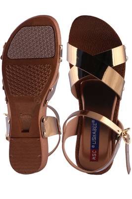 Women  Copper Sandal 5
