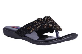 Women  Black Sandal 1