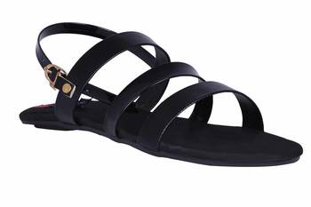 Women  Black Sandals 1