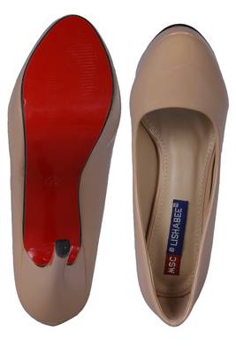 nude  stylish Fancy Heels for women pumps 5