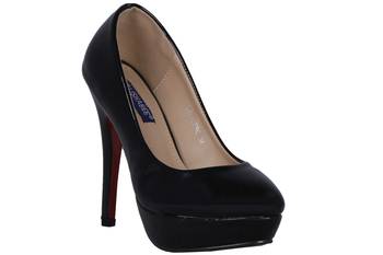 Black stylish Fancy Heels for women pumps 1