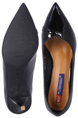 Black stylish Fancy Heels for women pumps 5