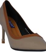 grey  stylish Fancy Heels for women pumps