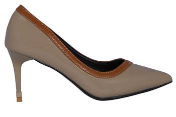 grey  stylish Fancy Heels for women pumps 2