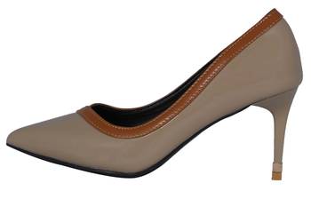 grey  stylish Fancy Heels for women pumps 3