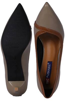 grey  stylish Fancy Heels for women pumps 5