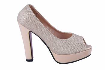 Women-Gold-platform pumps 1
