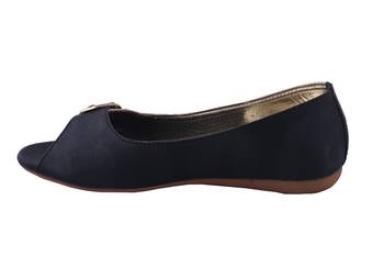 Women  golden slip on  flat sandals 3