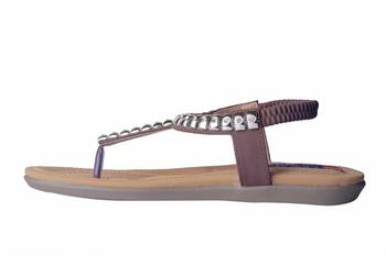 Women Synthetic brown colored back strap  Sandals 3