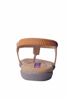 Women Synthetic brown colored back strap  Sandals 4