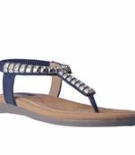 Women Synthetic brown colored back strap  Sandals