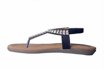 Women Synthetic brown colored back strap  Sandals 3
