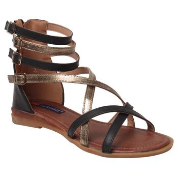 women beige  closed back  flat sandals 1