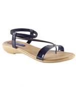 Women Synthetic Blue back strap Sandals
