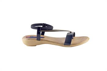 Women Synthetic Blue back strap Sandals 2