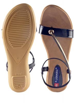Women Synthetic Blue back strap Sandals 5