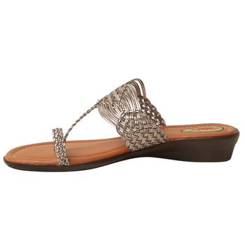 Women Synthetic Grey sandal 3